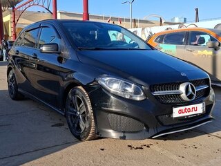 2018 Mercedes-Benz B-Класс 180 d BlueEFFICIENCY II (W246) Рестайлинг, чёрный, 1100000 рублей, вид 2