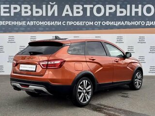 2021 Lada (ВАЗ) Vesta SW Cross I, оранжевый, 1150000 рублей, вид 5
