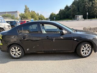 2006 Mazda 3 I (BK) Рестайлинг, чёрный, 280000 рублей, вид 3