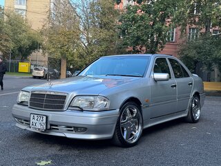 1998 Mercedes-Benz C-Класс 280 I (W202) Рестайлинг, серебристый, 1200000 рублей, вид 1