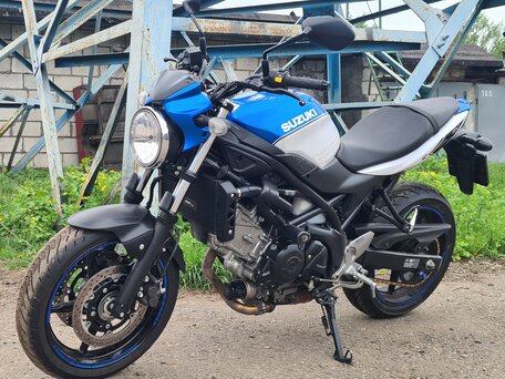 2019 Suzuki SV 650, синий, 505000 рублей, вид 1