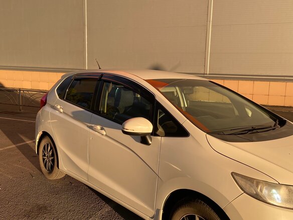 2014 Honda Fit III, белый, 1150000 рублей - вид 1