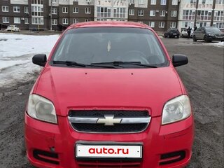 2007 Chevrolet Aveo I Рестайлинг, красный, 259750 рублей, вид 1