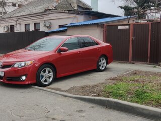 2012 Toyota Camry US Market VII (XV50), красный, 1650000 рублей, вид 4
