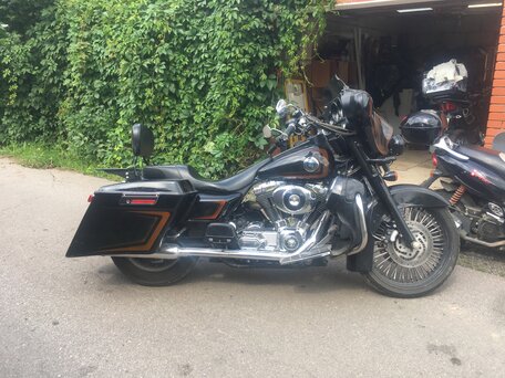 2002 Harley-Davidson Street Glide, чёрный, 660000 рублей, вид 5