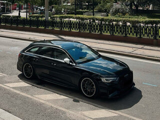2019 Audi A6 45 TDI V (C8), чёрный, 5590000 рублей, вид 2