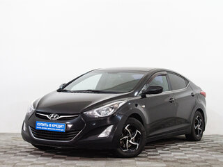 2014 Hyundai Elantra V (MD) Рестайлинг, чёрный, 889000 рублей, вид 3