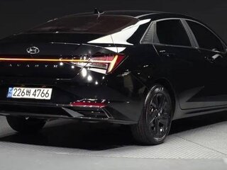 2023 Hyundai Avante VII Рестайлинг, чёрный, 1660000 рублей, вид 3