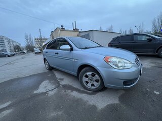 2007 Hyundai Verna II, голубой, 515000 рублей, вид 2