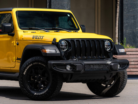 2021 Jeep Wrangler IV (JL), жёлтый, 4900000 рублей, вид 3