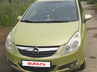 2007 Opel Corsa D, зелёный, 600000 рублей, вид 3