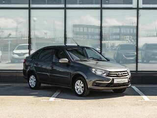 2018 Lada (ВАЗ) Granta I Рестайлинг, серый, 560000 рублей, вид 5