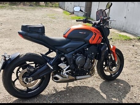 2023 Triumph Trident 660, оранжевый, 850000 рублей, вид 1