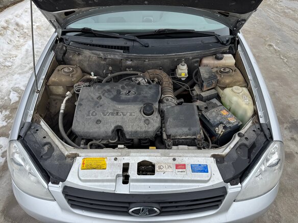 2012 Lada (ВАЗ) Priora I, серебристый, 410000 рублей - вид 14