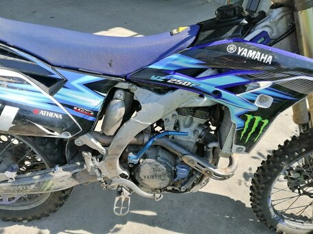 2012 Yamaha YZ250F, синий, 270000 рублей, вид 4