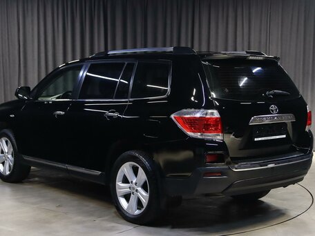 2011 Toyota Highlander II (XU40) Рестайлинг, чёрный, 1549000 рублей, вид 4