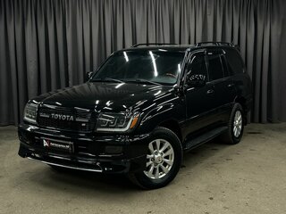 2001 Toyota Land Cruiser 100 Series, чёрный, 1449888 рублей, вид 1