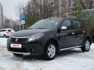 2013 Renault Sandero Stepway I, чёрный, 707000 рублей, вид 4