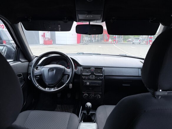 2011 Lada (ВАЗ) Priora I, чёрный, 410000 рублей - вид 12