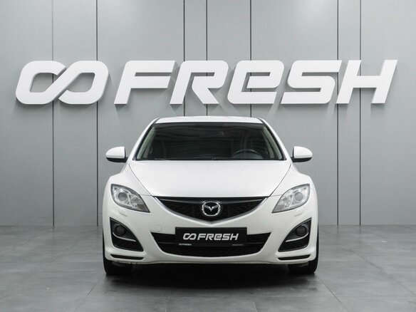2011 Mazda 6 II (GH) Рестайлинг, белый - вид 2