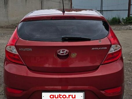 2012 Hyundai Solaris I, красный, 470000 рублей, вид 3