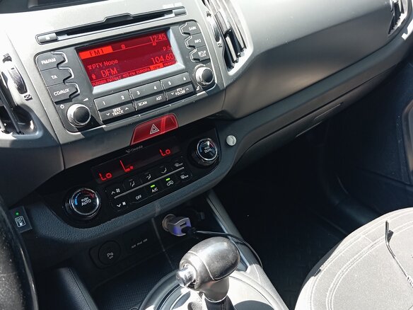 2010 Kia Sportage III, серебристый, 1500000 рублей - вид 14