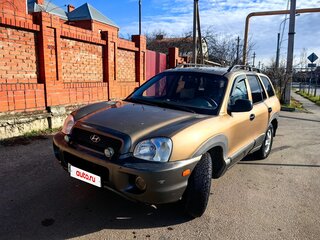2001 Hyundai Santa Fe I, золотистый, 650000 рублей, вид 1