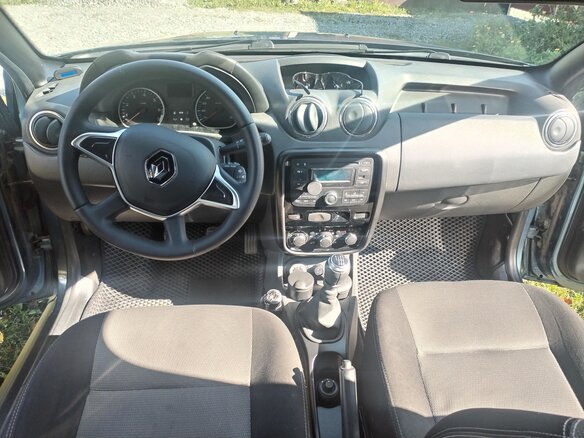2013 Renault Duster I, синий, 830000 рублей - вид 5
