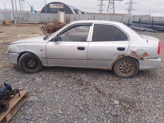 2005 Hyundai Accent ТагАЗ II, серебристый, 180000 рублей, вид 4