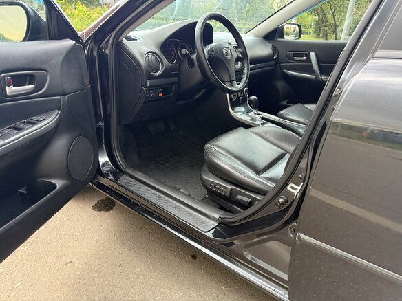 2007 Mazda 6 I (GG) Рестайлинг, чёрный - вид 9