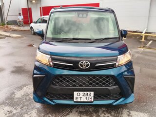 2021 Toyota Roomy I Рестайлинг, синий, 1190000 рублей, вид 2