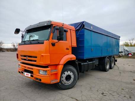 2012 КамАЗ 6520, оранжевый, 1450000 рублей, вид 1