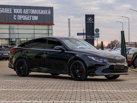 2017 Kia Optima IV, чёрный, 1695000 рублей, вид 3