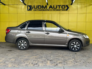 2015 Lada (ВАЗ) Granta I, коричневый, 399000 рублей, вид 4
