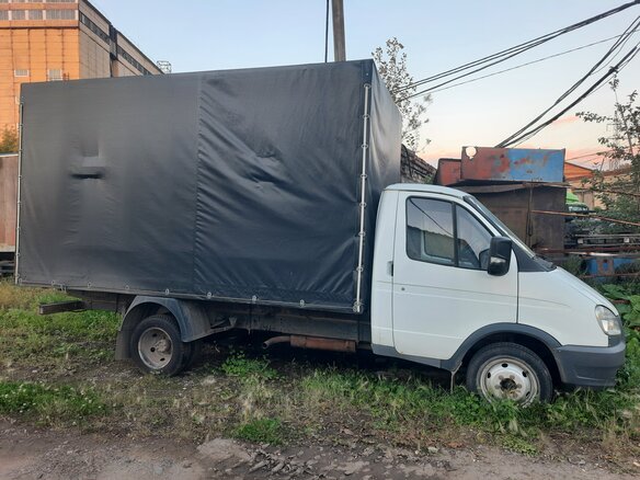 2008 ГАЗ ГАЗель (3302), белый, 600000 рублей