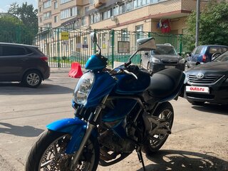 2008 Kawasaki ER-6N, синий, 300000 рублей, вид 5