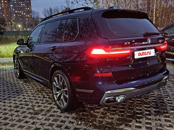 2020 BMW X7 M50d I (G07), чёрный - вид 14