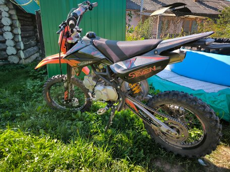 2023 Regulmoto Seven 125E, оранжевый, 85000 рублей, вид 2