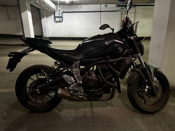 2015 Yamaha MT-07 (FZ-07), серый, 639000 рублей - вид 11