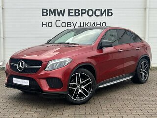 2018 Mercedes-Benz GLE Coupe 350 d I (C292), красный, 4999000 рублей, вид 1