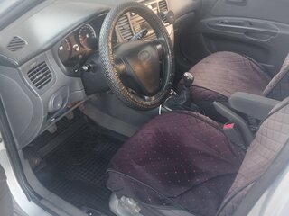 2009 Kia Rio II, серебристый, 380000 рублей, вид 5
