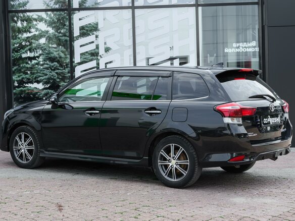 2016 Toyota Corolla Fielder XI (E160, E170, E180) Рестайлинг 1, чёрный, 1319000 рублей - вид 1
