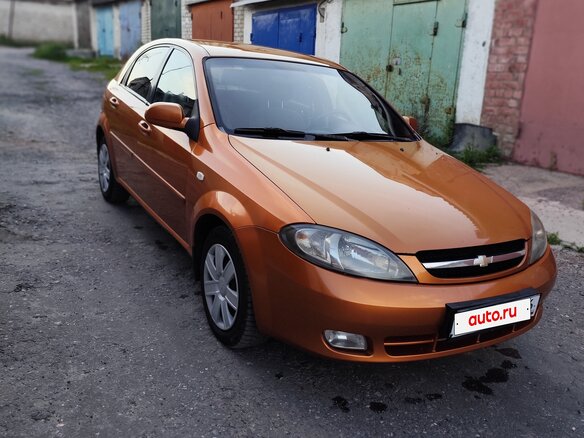 2007 Chevrolet Lacetti I, оранжевый, 380000 рублей - вид 4