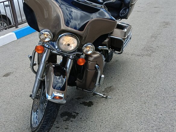 2005 Harley-Davidson Electra Glide, коричневый, 900000 рублей - вид 6