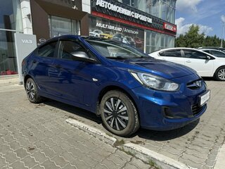 2014 Hyundai Solaris I, синий, 600021 рублей, вид 5