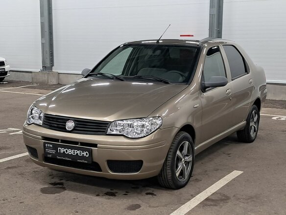 2010 Fiat Albea I Рестайлинг, жёлтый, 355000 рублей