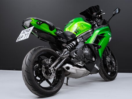 2013 Kawasaki Ninja 650, зелёный, 549900 рублей, вид 5
