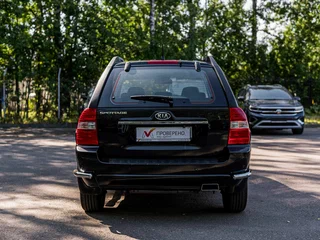 2008 Kia Sportage II Рестайлинг, чёрный, 659001 рублей, вид 4