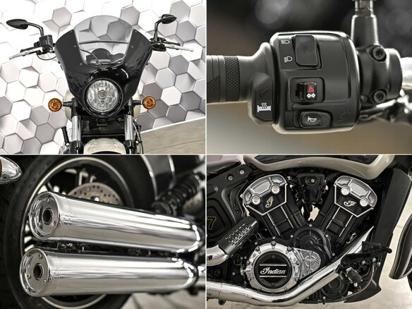 2022 Indian Scout, бежевый, 1199000 рублей - вид 9
