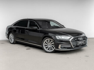 2019 Audi A8 Long 55 TFSI IV (D5), чёрный, 3909000 рублей, вид 3
